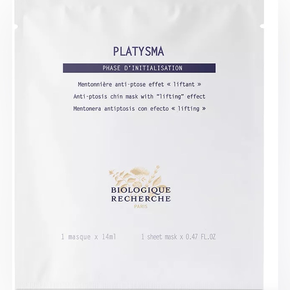 Biologique Recherche Platysma lifting chin Sheet Mask